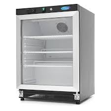 Jääkaappi lasiovella Max 200 L, Design musta