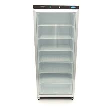 Pakastekaappi lasiovella Max 600 L, Design musta